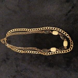 VINTAGE Double Chain necklace.
